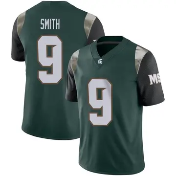 Men's Jaelen Smith Michigan State Spartans Nike Limited Green Football Jersey