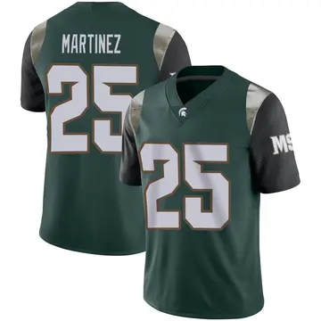 Men's Joseph Martinez Michigan State Spartans Nike Limited Green Football Jersey