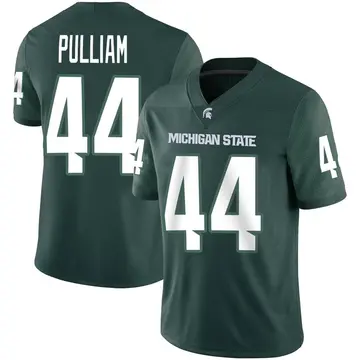 Men's Marcellius Pulliam Michigan State Spartans Nike Game Green Football Jersey