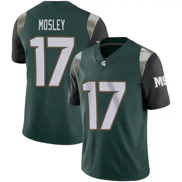 Men's Tre Mosley Michigan State Spartans Nike Limited Green Football Jersey