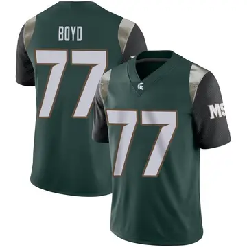 Youth Ethan Boyd Michigan State Spartans Nike Limited Green Football Jersey