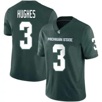 Youth Jeremiah Hughes Michigan State Spartans Nike Game Green Football Jersey