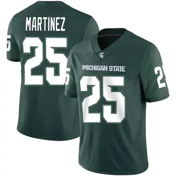 Youth Joseph Martinez Michigan State Spartans Nike Game Green Football Jersey