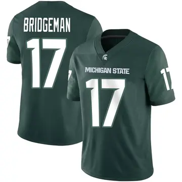 Youth Semaj Bridgeman Michigan State Spartans Nike Game Green Football Jersey