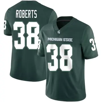 Youth Terry Roberts Michigan State Spartans Nike Game Green Football Jersey